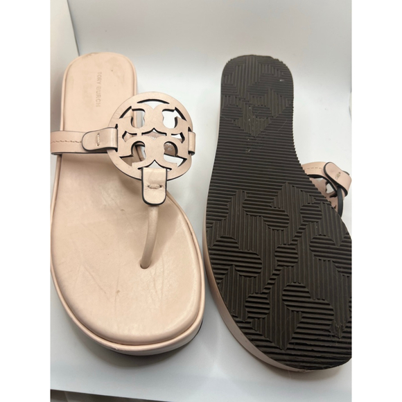 Tory Burch Miller Cloud Sandals Pi Size 8 - Picture 2 of 3